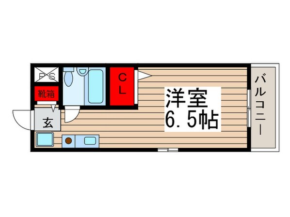 サンハイツ習志野の物件間取画像